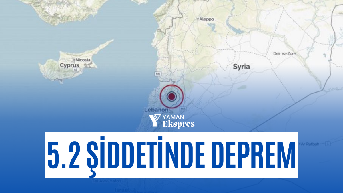 5.2 Şiddetinde Deprem