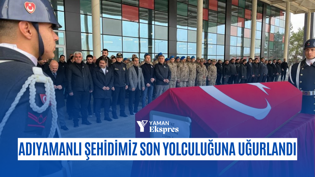 Adıyamanlı Şehidimiz Son Yolculuğuna Uğurlandı...