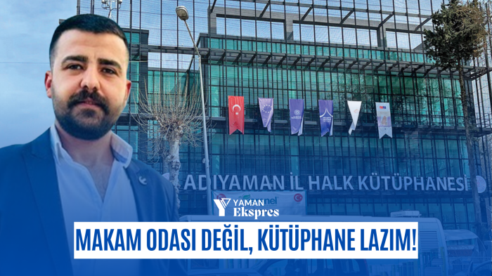 Makam Odası Değil, Kütüphane Lazım!